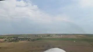 2018-08-04 Texel Airshow Landing Runway 04