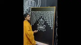 15 chukkalto Toranam muggu #shortvideo #foryou #trending #muggulu #indianrangole#indianart  