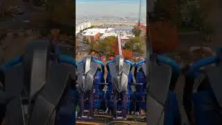 Valravn Roller Coaster at Cedar Point - Initial Drop