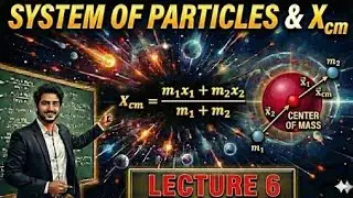 Lecture-06 Center of Mass/System of Particles/Class-11 Physics/NEET/JEE MAINS/ADVANCE-2026