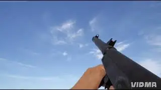 Type 64 submachine gun with suppressor sound effect 