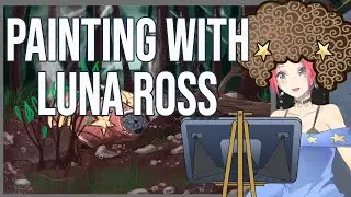 Paint Happy Trees with Luna Ross!