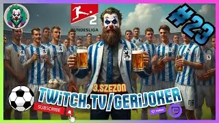 III. SZEZON: Kupa meccs aztán Hannover!⚽🥅  | FM26 1860 München | #23