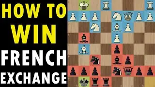 How To Win French Exchange Variation | 99% Players Don't Know!!