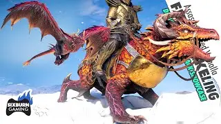FIREDRAKE Dragon Mount and DRAKELING Raven Dragon Knight Pack Assassin's Creed Valhalla Showcase