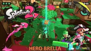 Splatoon 2 - Octoling Strike 'Riot in the Reef' with Hero Brella