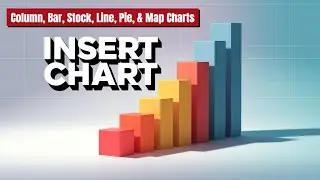 Insert Chart in Microsoft Word in 2025 || Create Column, Bar, Stock, Line, Pie, & Map Charts
