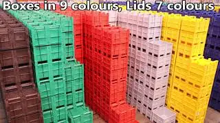 Millions of Dolav plastic pallet boxes, many assist recycling - RWM 2018 Showreel