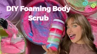 My Secret Foaming Body Scrub Formula for Smooth, Glowing Skin