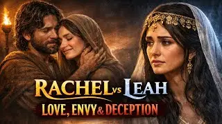 Rachel vs Leah: A Love Triangle That Changed History | AI Animated Bible Story #biblestories #Bible 