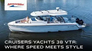 Cruisers Yachts 38 VTR | Ready for Action. Designed for Ease.