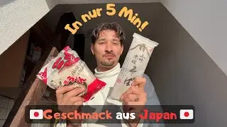 2 japanische Nudelgerichte in NUR 5 Minuten! (Kake Udon & Soba)
