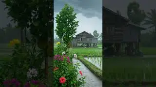 Nature hums, the earth drinks deep, and the world slows down #nature #rain #rainoundforsleep