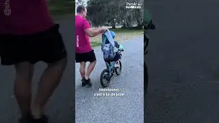 Astuce de maman - Apprendre &agrave; faire du v&eacute;lo sans roulettes #paroledemamans #astucedemaman