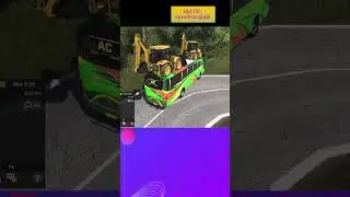 Overload bus Driving in Dangerous Roads #eurotrucksimulator2 part - 3