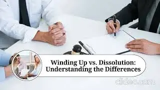 Winding up, liquidation and dissolution