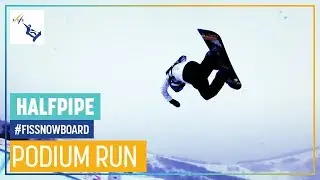 Liu Jiayu | Women's Halfpipe | Secret Garden | 1st place | FIS Snowboard