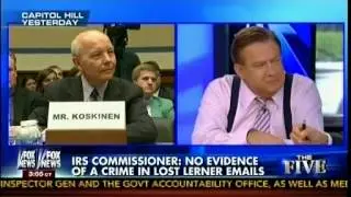 IRS Scandal - Why Did Lois Lerner Computer Crash 10 Days After She Was Ask For All Emails - The Five
