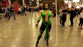Mortal Kombat Jade Cosplay at Comic Con
