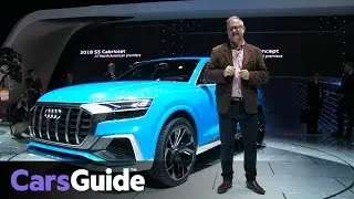 Концепт Audi Q8 представлен на Детройтском автосалоне 2017 года | видео
