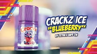 CRACKZ Ice v5 Blueberry by Tetra Indonesia x Vape On Indonesia