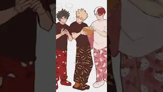 baku x deku x todo 🥰 #myheroacademia #anime #edit #trendingshorts