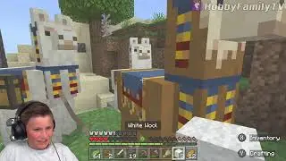 Minecraft Epic Fail w/HobbyBear! Gaming Review by HobbyFamilyTV