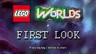 Lego Worlds First Look Gameplay - Open World Sandbox LEGO Game