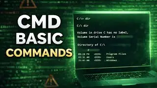 CMD Basic Commands You MUST Know (Command Line for Beginners)