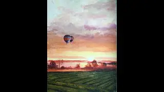 30-Minuten: Ballonfahrt im Sonnenuntergang