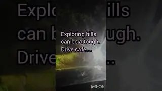 Solo drive - Rain, narrow roads aur mountains #uttarakhand  #driving #viralvideo #travel