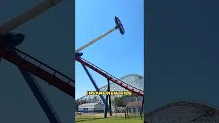 I rode the NEW Sky Striker at Six Flags Great America ⚡🎢