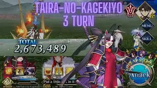 [FGO NA] GudaGuda Super Goryoukaku CQ - Lawless! The Invincible Kenshin! - Taira 3 Turn