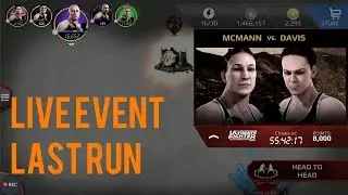 EA SPORTS UFC Mobile - TUF 24 Finale: Sara McMann / Alexis Davis Live Event Last Run!