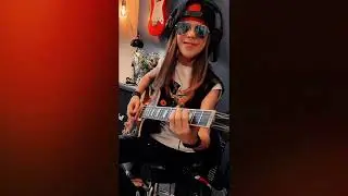 GUNS N’ ROSES Welcome to the Jungle COVER / 12 year old OLLY PEARSON - Gibson LP