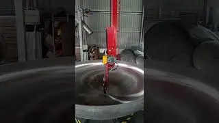 dished end polishing machine