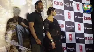 RAID TRAILER Launch  | Ajay Devgn, Ileana D'Cruz, Saurabh Shukla