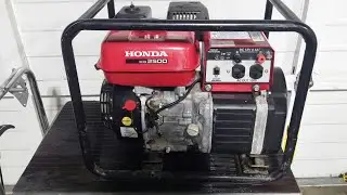 Экспресс-опрос! Вы только что купили генератор Honda, который хранился в сарае 4 года... Что вы б...