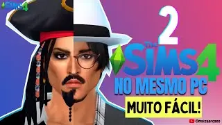 TS4 │ 2 The SIMS 4 no MESMO PC com acesso a galeria! - Muito F&aacute;cil!