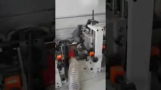 Automcatic PVC Edge banding machine for wooden furniture.