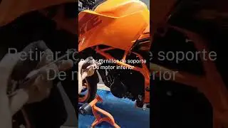 Instalación de sliders Crash para Duke 250/390 Nueva generación