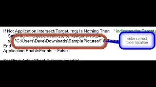 Insert picture from Dropdown Menu