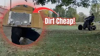 LTZ-400 Cooling System Upgrade For $50! (eBay Radiator)