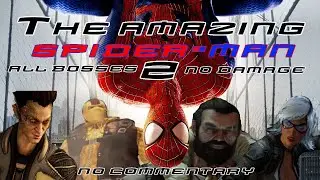 The Amazing Spider-Man 2 All Bosses No Damage Super Hero Difficulty NG+(No Commentary)
