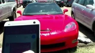 Corvette hacked through text message