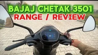 Bajaj chetak 3501 Review Range Mileage Full Ownership Review After use 10 Months //Bajaj Chetak 3501