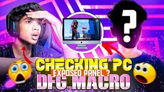 😨DFG MACRO ❗PC CHECKING VIDEO 🤬  CHECKING ME 🔥 H@CK ? FREE FIRE IN TELUGU #DFG #macroff
