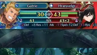 Gatrie team vs lunatic chapter 11-5 | Fire emblem heroes