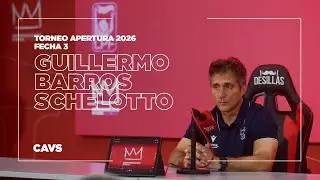 Conferencia de prensa de Guillermo Barros Schelotto