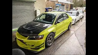 MITSUBISHI EVO 8 MR 450BHP! HKS 2.3 STROKER | EXTERNAL WASTEGATE | AP RACING BRAKES | TD06-20G | JDM